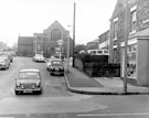 Mulehouse Road from Crookes, looking towards Crookes Baptist Chapel