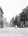 View: s18212 Norfolk Street from Surrey Street, premises on right include No. 109 Brown Bear public house, Victoria Hall in background