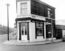 Junction of Napier Street and Cemetery Road, No. 54a A. Denton, grocer and off licence