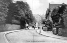 Nether Edge Road looking towards Nether Edge Terminus, Machon Bank Road looking towards Machon Bank