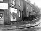 Wincobank Post Office, C. Ashford, No. 74 Barrow Road, looking up Newman Road, Wincobank