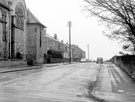 Northfield Avenue, Crookes, from Northfield Road, St. Luke's Methodist Church, left