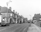 Northfield Road near junction with Netherfield Road, premises on left include No 198, Mrs Cora A. Spencer, shopkeeper