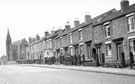 Nos. 76 - 100 (right to left), Nottingham Street from Montfort Street looking towards Andover Street Methodist Church