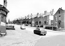 W. Foulstone, betting shop, No. 1 Nottingham Street  and other properties looking towards Andover Street Methodist Church from the junction of Spital Street and Brunswick Road