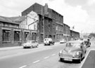 Former  and other properties Wire Works awaiting demolition, Nursery Street looking towards Bridgehouses