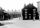 Oakes Green at the junction with St. Charles Street (left to right) and Charles Road second left