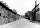 Nos. 27, 29, etc., Old Hall Road with Brown Bayley's Steel Works (right)