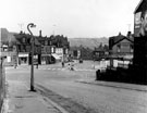 Looking down Idsworth Road across Firth Park Road to Page Hall Road