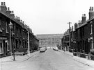 Palmer Road from Coleridge Road looking towards Associated Electrical Industries Ltd., Greenland Road Works