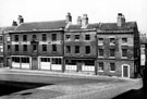 Nos. 14 - 18 Paradise Square, 1945-1960, premises include No.18 Edwin W. Styring, decorator and W.T. Henley's Telegraph Works (former Middle Class School and Hebblethwaite's Academy), No 16, F.H. Wheeler (Sheffield) Ltd.