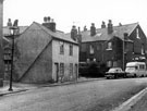 Rear of Nos. 26 and 24 (right to left), Firshill Road and Nos. 11 and 10, Pass Houses, Passhouses Road