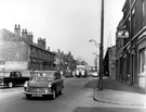 Royal Lancers public house Nos. 66 - 68 and The Owl Inn, No. 51 (left), Penistone Road looking towards Artisan Street (right) and Montgomery Terrace Road (left)