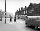 Streetscene, Penistone Road from the junction with Bamforth Street showing No. 537 J. H. Swift and Sons Ltd., Dreadnought Tool Works