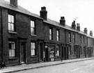 Nos. 82, 80, 78, shop etc., Petre Street, Burngreave from Sutherland Road looking towards Maxwell Street