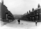 Peveril Road, Greystones, at junction with Carrington Road, looking towards Rustlings Road and Endcliffe Park