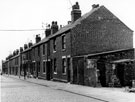 Nos. 55, 53 etc., Plowman Street looking towards Century Street showing the privies of housing on Phillimore Road, Darnall Nos. 55, 53 etc., Plowman Street looking towards Century Street showing the privies of housing on Phillimore Road, Darnall