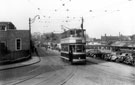View: s18825 Tram No. 71, Pond Street, College of Technology, left