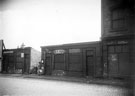 Porter Street, premises belonging to G.W. Hill and Wm. Wilson, haulage contractor