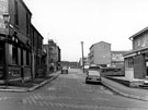 Powell Street, Netherthorpe, from Weston Street, Bramwell Gardens and new Bathfield Hotel, right, old Bathfield Hotel, left