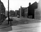 Nos. 6 and 8 (right) Prestwich Street from Newman Road looking towards Vauxhall Road