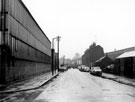 General view of Princess Street looking towards Attercliffe Road, showing No. 7 Gate (right)