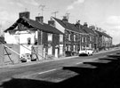 Demolition of cottages, Psalter Lane, near junction with Ecclesall Road