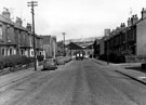 Raby Street, Tinsley looking towards W. T. Flather Ltd., Standard Steel Works, Sheffield Road with Newmarch Street on the right