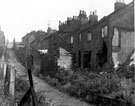 Radford Place showing rear of partly demolished property on Bramwell Street