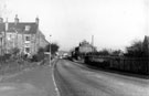 Ridgeway Road looking towards junctions with Seagrave Road and Kirkby Road, house on left is No 28, Kirkby Road