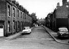 Nos. 1, 3, 5 etc. (left) and 2, 4, etc.(right) Rock Lane, Pitsmoor from Montfort Road looking towards Andover Street Nos. 1, 3, 5 etc. (left) and 2, 4, etc.(right) Rock Lane, Pitsmoor from Montfort Road looking towards Andover Street