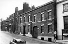 Nos. 197 - 213 Rockingham Street looking towards Wellington Street, No. 207 Don Auger Co. Ltd., auger manufacturers (former Exchange Works, Silver and Electro Platers), No. 213 Christadelphians' Meeting House