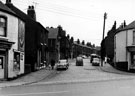 No. 85 H and D Wood, newsagents, Staniforth Road; Nos. 57 and 55 (left), Methodist Church and No. 31 Attercliffe Radical Club (sign just visible), Roundel Street, Darnall