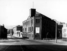 View: s19149 William Stones Ltd., Cannon Brewery, Rutland Road at the junction with Boyland Street with Hicks Street (left)