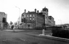 St. Mary's Gate, Cemetery Road, left, TSB Bank and Sheffield and Ecclesall Co-operative Society (The Arcade) in centre