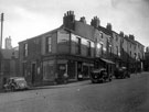 Nos. 162/164, J.C. Shirtcliffe Ltd., house furnishers, 160, 158 etc., St. Philip's Road and the junction with Bethel Street, 1935-40