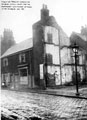 Front of Court No. 21, Nos. 117, 119 and gable end of demolished No. 121 Scotland Street (former Crabtree public house)