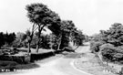 General view of Ringinglow, looking towards Ringinglow Road, from junction of Sheephill Road/Houndkirk Road