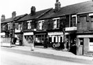 Nos. 212, Wilfred Smith, printer, 214, R.H. Eales, newsagent, 216, Erics Road Cafe, 218, National Provincial Bank, 220 etc., Sheffield Road Nos. 212, Wilfred Smith, printer, 214, R.H. Eales, newsagent, 216, Erics Road Cafe, 218, National Provincial Bank, 220 etc., Sheffield Road