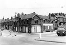 Derelict shops, including B and C Co-op, Nos. 204 - 210 Sheffield Road, Tinsley Derelict shops, including B and C Co-op, Nos. 204 - 210 Sheffield Road, Tinsley