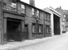 View: s19470 Marsh Brothers and Co. Ltd., steel manufacturers, Ponds Works and The Sheffield Cold Stores, meat wholesalers, from Commercial Street