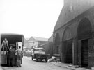 Shude Hill, Fish Market, Sheaf Market, Castlefolds Market in background Shude Hill, Fish Market, Sheaf Market, Castlefolds Market in background