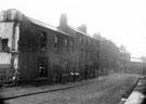 View: s19510 No. 222, Cooke and Stvenson Ltd., electrical engineers (formerly the Catholic Boys Hostel), Solly Street, at the top of Corn Hill looking towards James Lodge Ltd., cutlery manufacturers