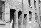 View: s19565 Property awaiting demolition, Solly Street between Siddall Street and Corn Hill showing a passageway to a Court