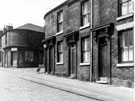 Nos. 52, 54 and 56, Spital Street looking towards the junction with Thistle Street and No. 60, Vera's, hairdressers