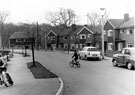 Children at play in Standon Drive, Low Wincobank with Woolley Wood in the background Children at play in Standon Drive, Low Wincobank with Woolley Wood in the background
