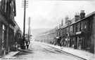 Station Road, Chapeltown, premises on right include No. 39 William Whitaker, pawnbrokers