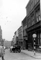 Sycamore Street from Tudor Way (previously Arundel Street). Premises include No. 21, Tudor Way (side view), Refuse and Disposal Department, Public Baths and Wash-houses. The Sheffield Victoria Club Ltd. (former Garrick Hotel)