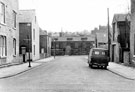 Steel Road looking towards Sharrow Vale Road and Hester and Co. (Sheffield) Ltd., Warehousemen