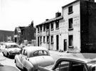 Former premises of Batchelor and Co. (warehouse) Ltd., New Marsh Bolt, Nut and Washer Ltd., and Commercial Barrows and Trucks Ltd., Stanley Street at the junction with Johnson Lane looking towards Baker Blower Engineer Co. Ltd., engineers